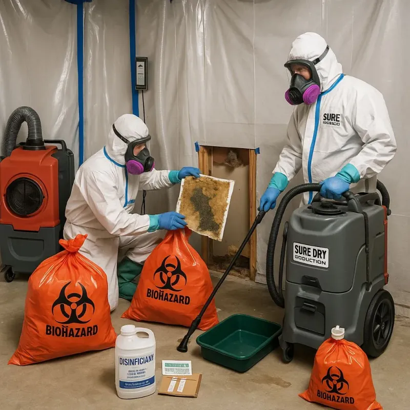 Contaminated Water Handling Protocols process in Fostoria, OH