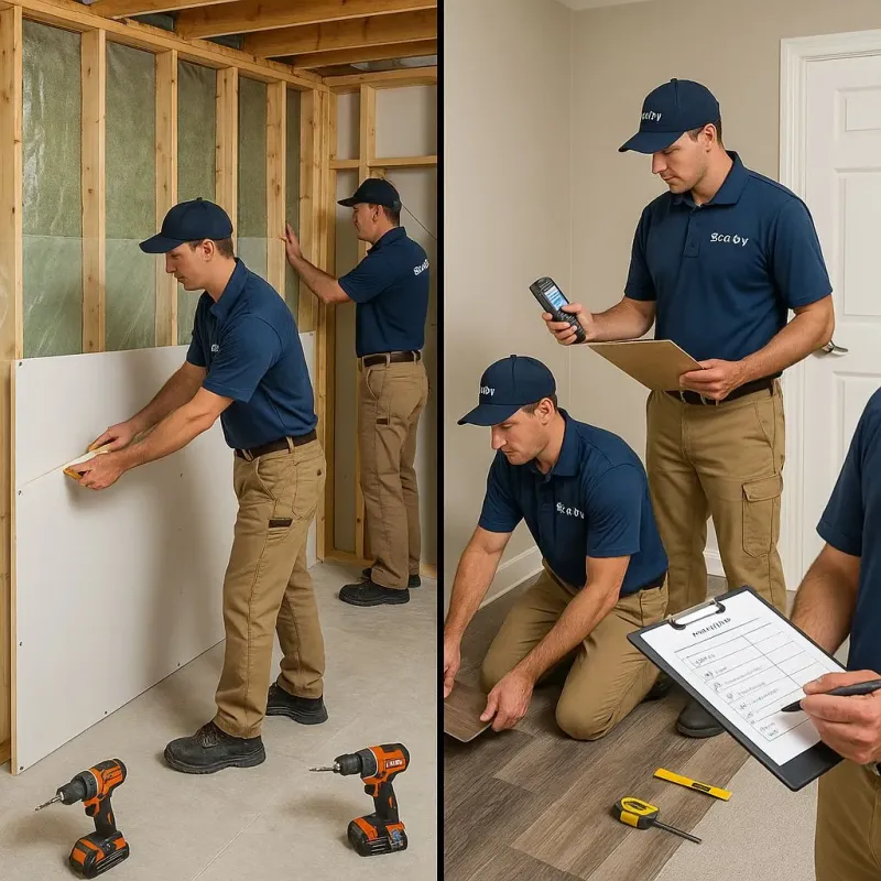 Repairs and Reconstruction process in Fostoria, OH