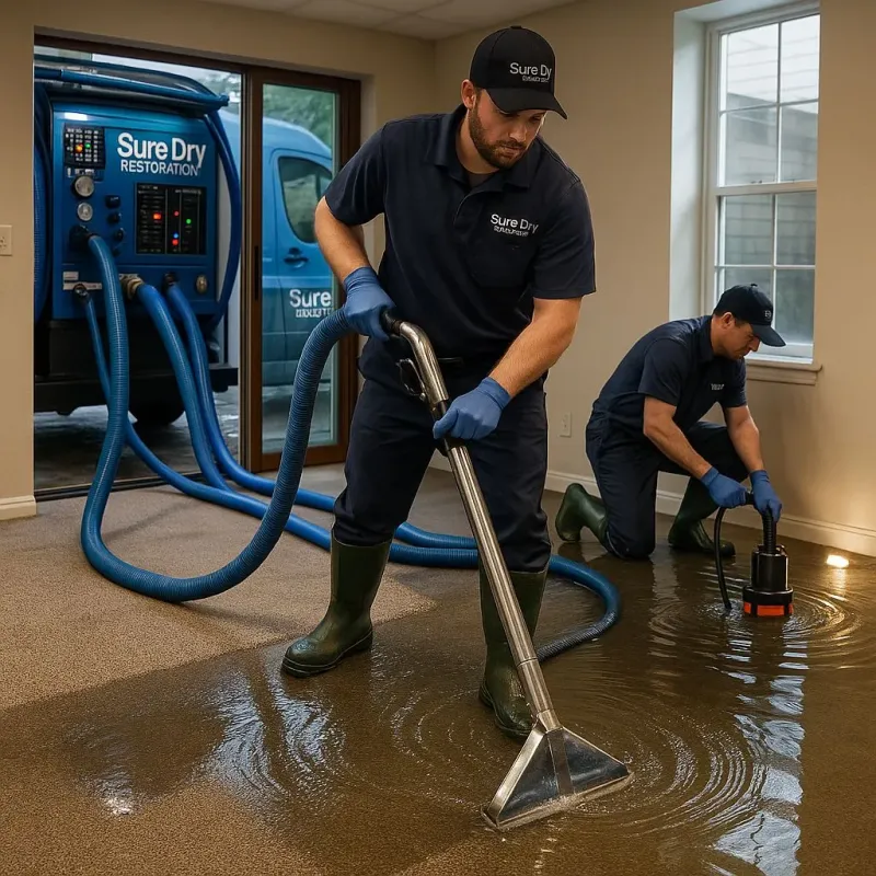 Water Extraction and Removal process in Fostoria, OH